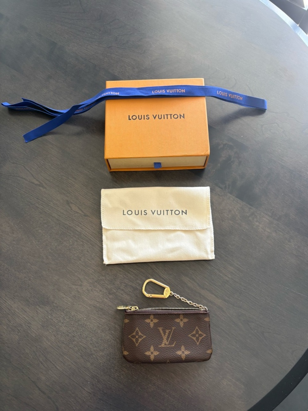 Authentic Louis Vuitton Key Pouch Monogram